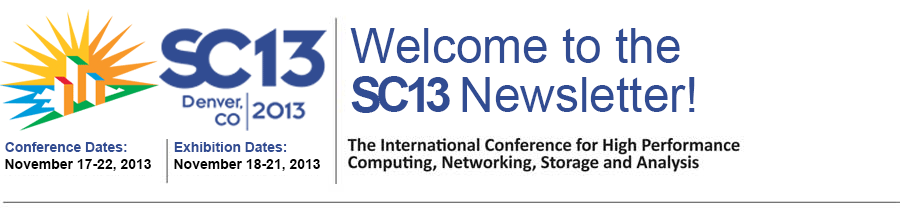 SC12 Newsletter: Please enable images